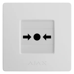 Ajax Manual Call Point (White) (8EU) ASP ручний бездротовий Сповіщувач