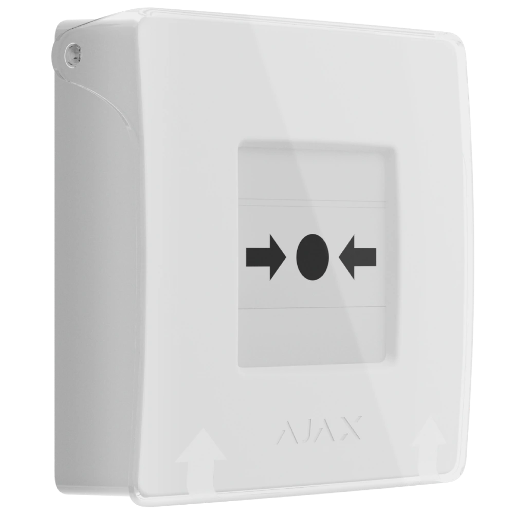 Ajax Manual Call Point (White) (8EU) ASP ручний бездротовий Сповіщувач - Зображення 3