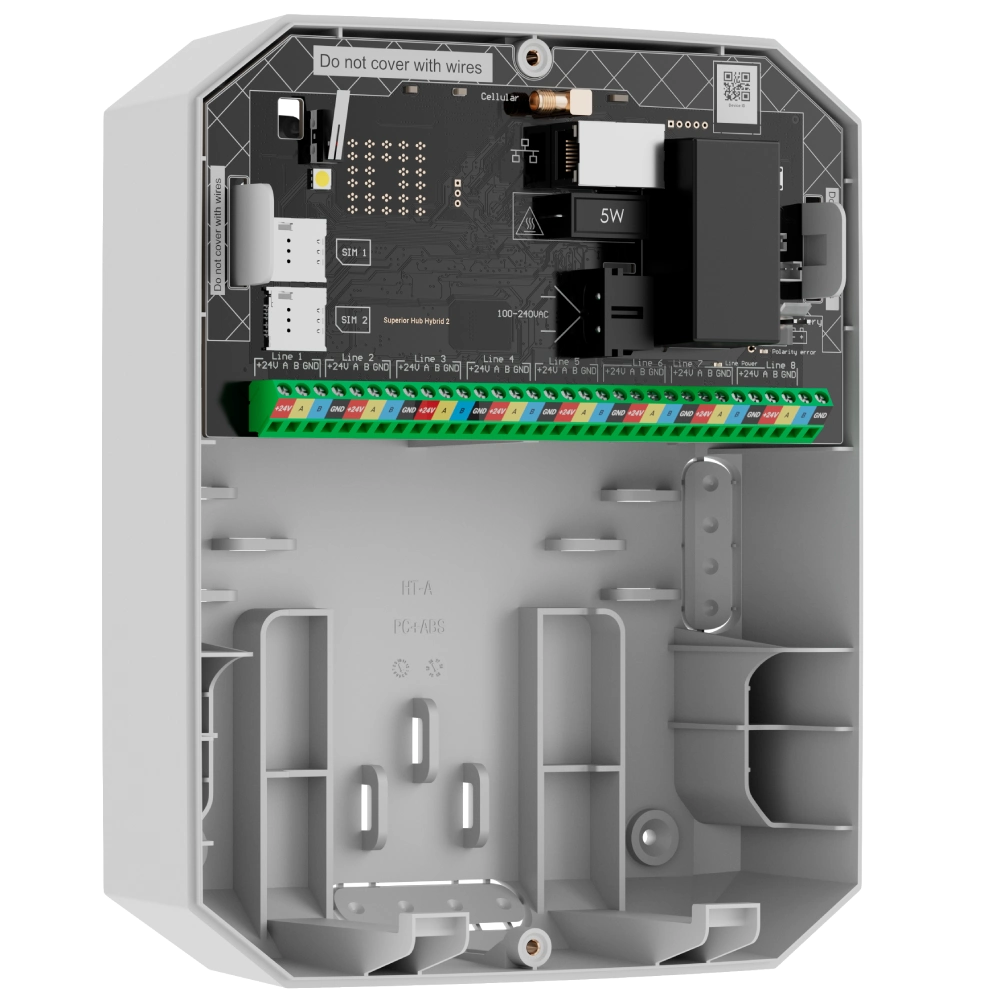 Superior Hub Hybrid 2 white Охоронна централь Ajax - Зображення 4