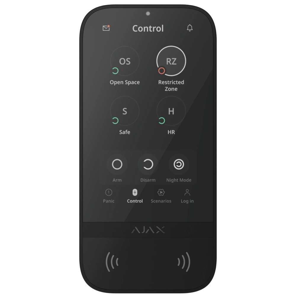 Клавіатура Superior KeyPad TouchScreen G3 Jeweller black