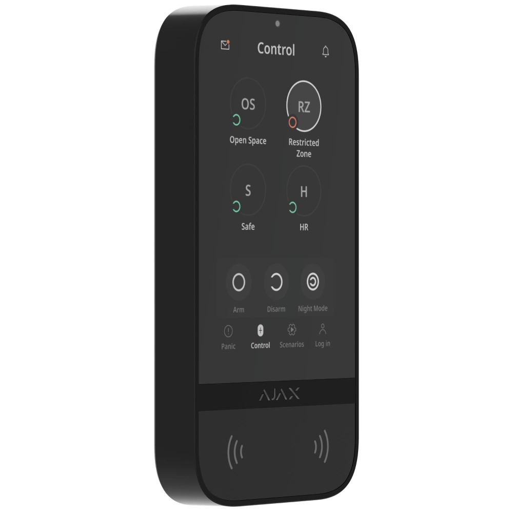 Клавіатура Superior KeyPad TouchScreen G3 Jeweller black - Зображення 3