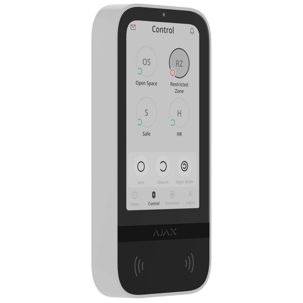 Клавіатура Superior KeyPad TouchScreen G3 Jeweller white - Зображення 3