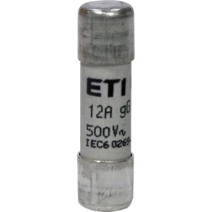 ETI CH10x38 gG 12A 500V Запобіжник