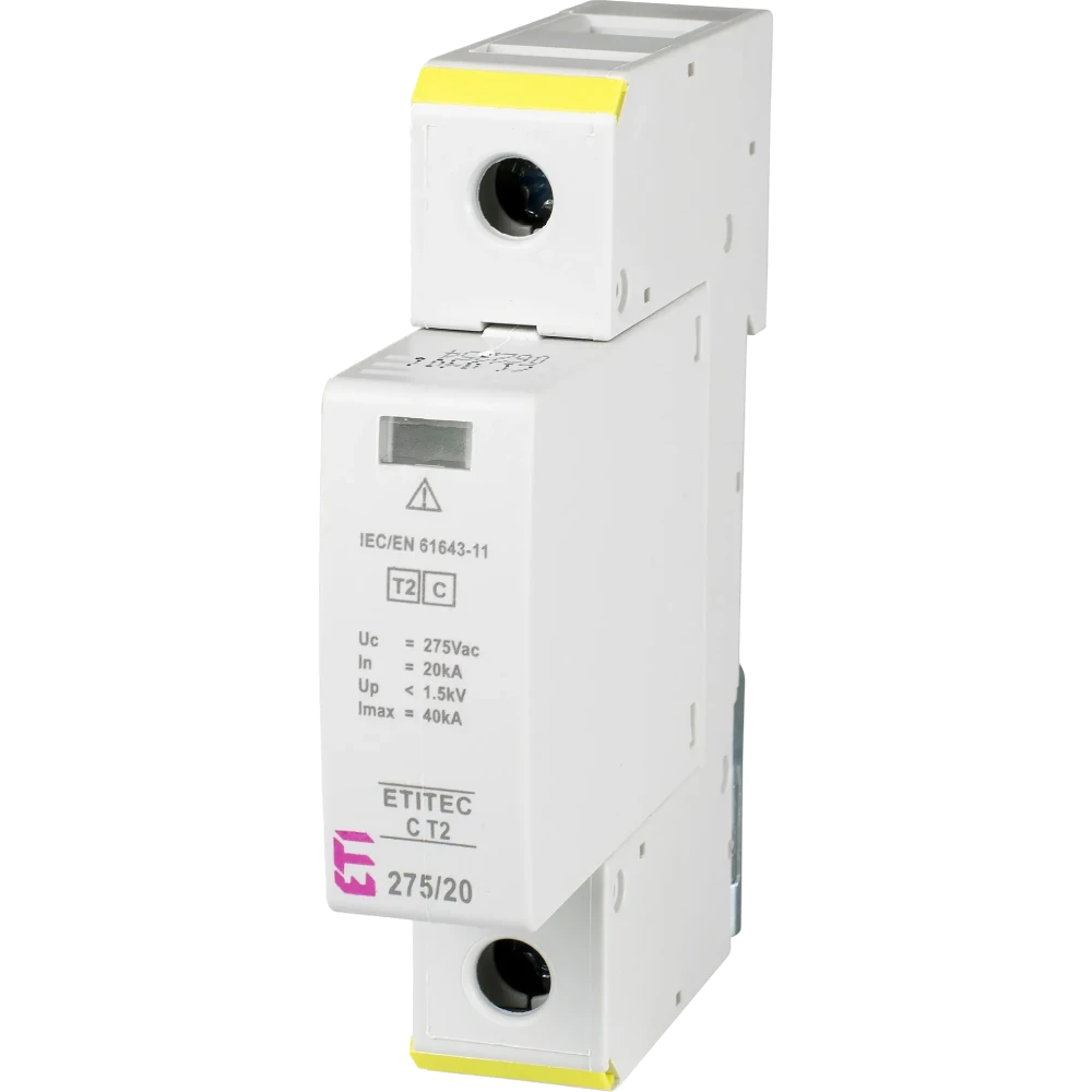 ETI TEC C T2 275/20 (1+0) 2p Обмежувач перенапруги