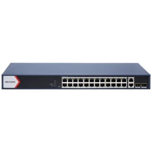 Hikvision DS-3E1528P-EI/M PoE Комутатор 28 портів керований