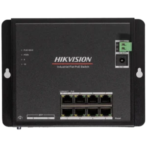 Hikvision DS-3T1510P-SI-FLT/No Power unit (без блока живлення) Комутатор 8 портів керований