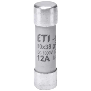 ETI CH10x38 gPV 12A 1000V Запобіжник