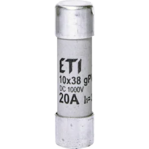 ETI CH10x38 gPV 20A 1000V Запобіжник