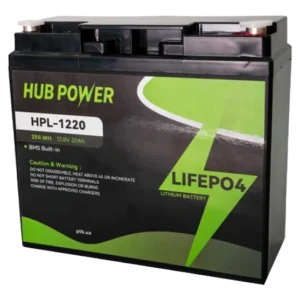 Hub Power HPL-1220 LiFePO4 12В/20А•г Акумуляторна батарея