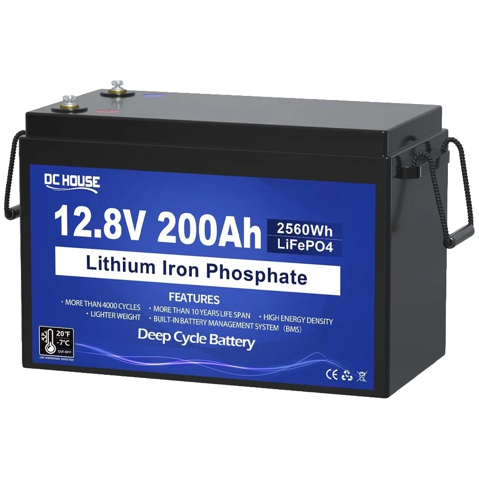 DСHOUSE 12.8V 200Ah (ECO-LFP12200) Акумуляторна батарея - Зображення 2