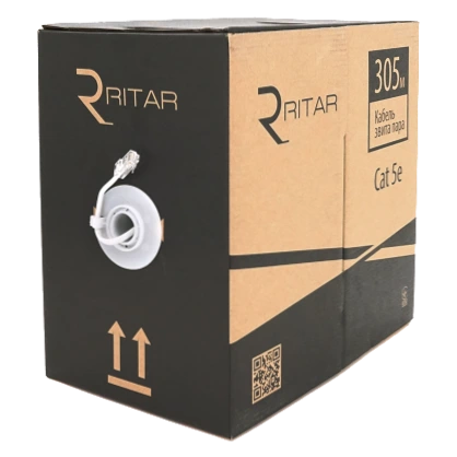 КПВ UTP 4*2*0.5 ССА cat 5E 305 м Кабель для внутрішнiх робіт