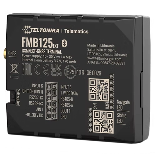 Teltonika FMB125 RS232, RS485 2G трекер