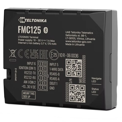 Teltonika FMС125 RS232, RS485 4G трекер