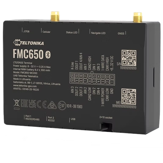 Teltonika FMC650 CAN J1708 Професійний GPS-трекер