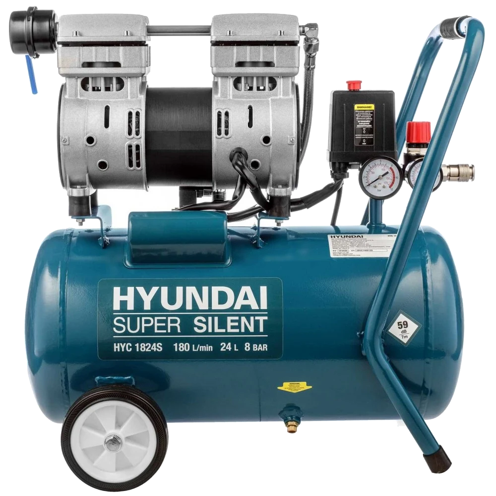 Hyundai HYC 1824S Безмасляний повітряний компресор - Зображення 4