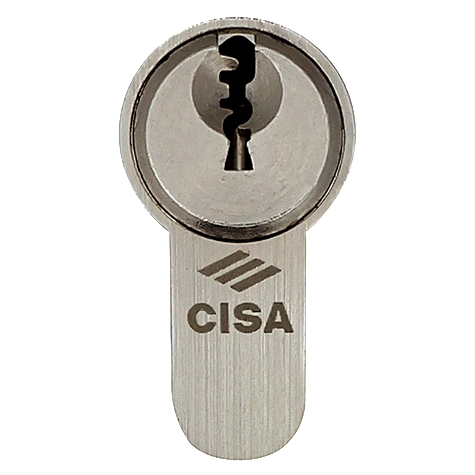 CISA C2000 80 (40*40) Циліндр нікель матовий 3 ключі - Зображення 3