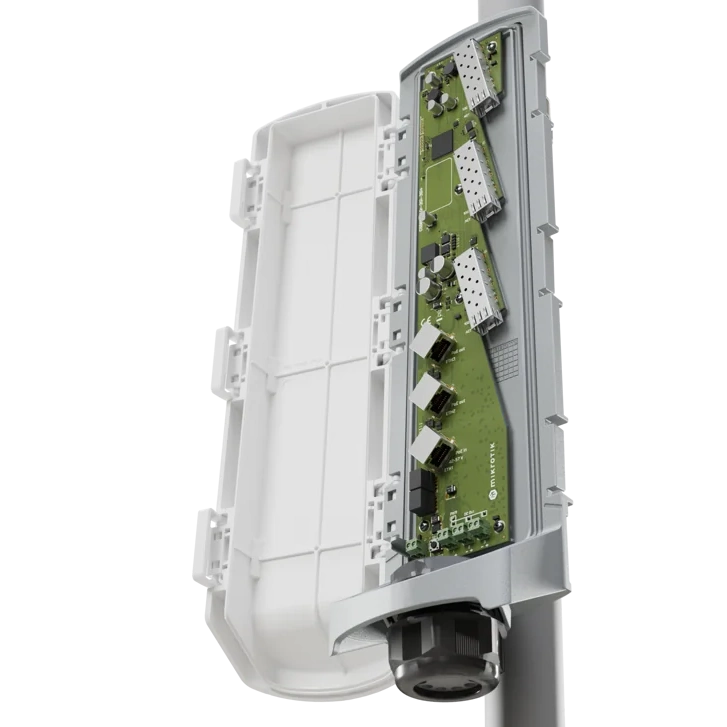MikroTik GPERx6 (CSS606-1G-2Gi-3S+OUT) Комутатор зовнішній - Зображення 3