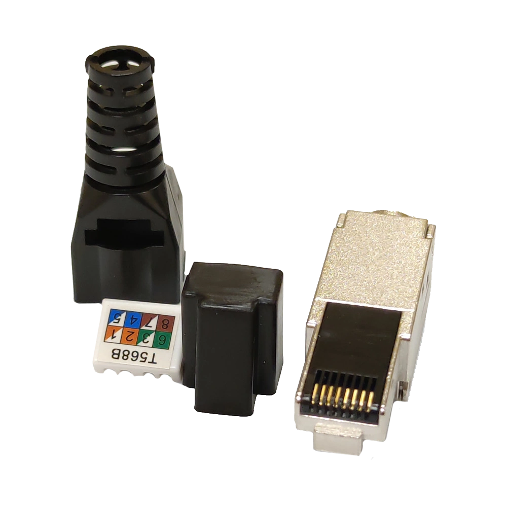 RJ45 STP кат. 6A Конектор екранований безінструментальний - Зображення 3