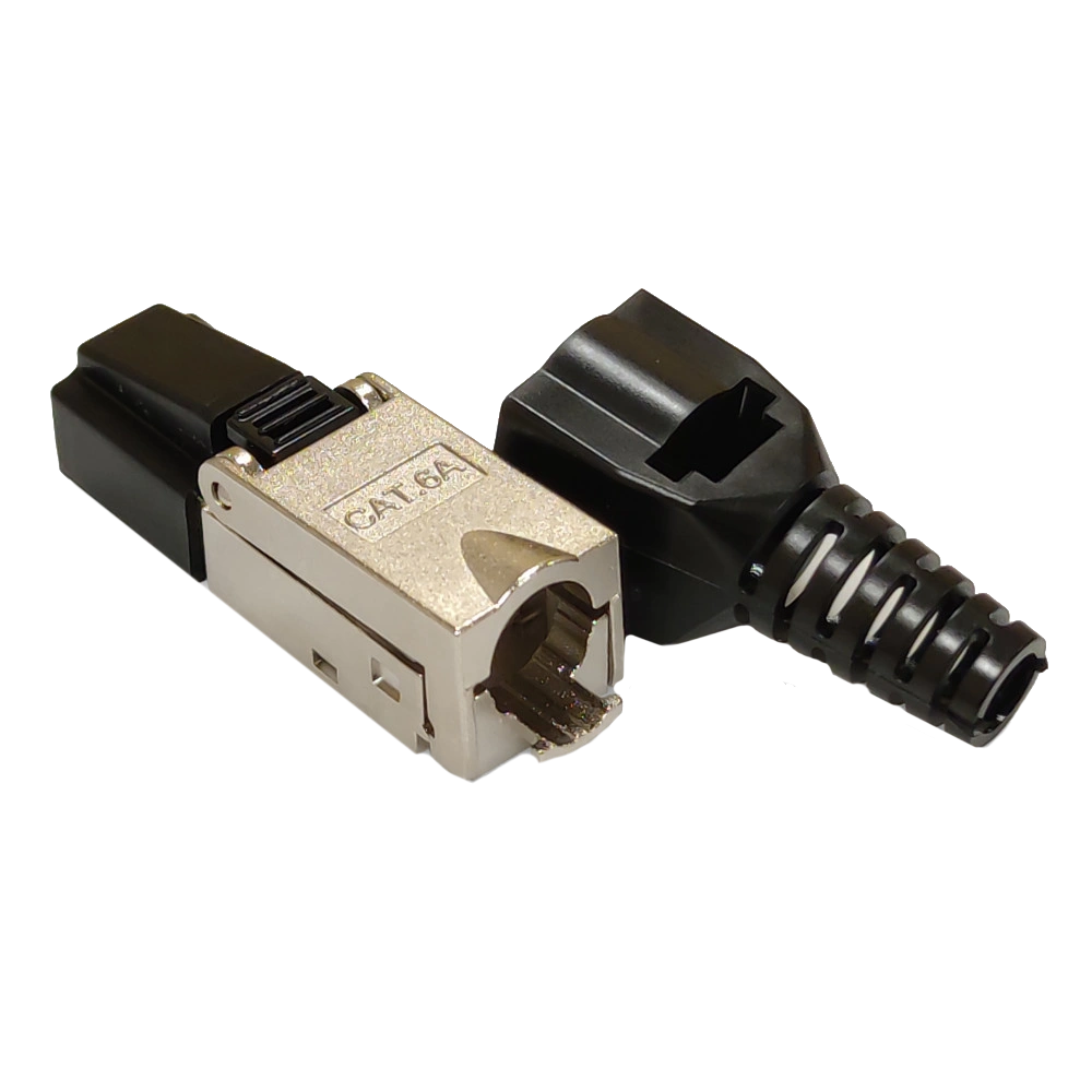 RJ45 STP кат. 6A Конектор екранований безінструментальний - Зображення 4