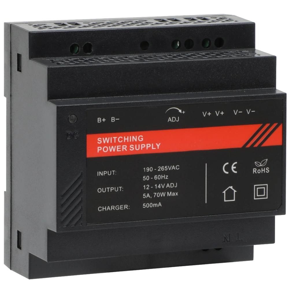 DR12060-02B 12V/5A Блок живлення на DIN рейку