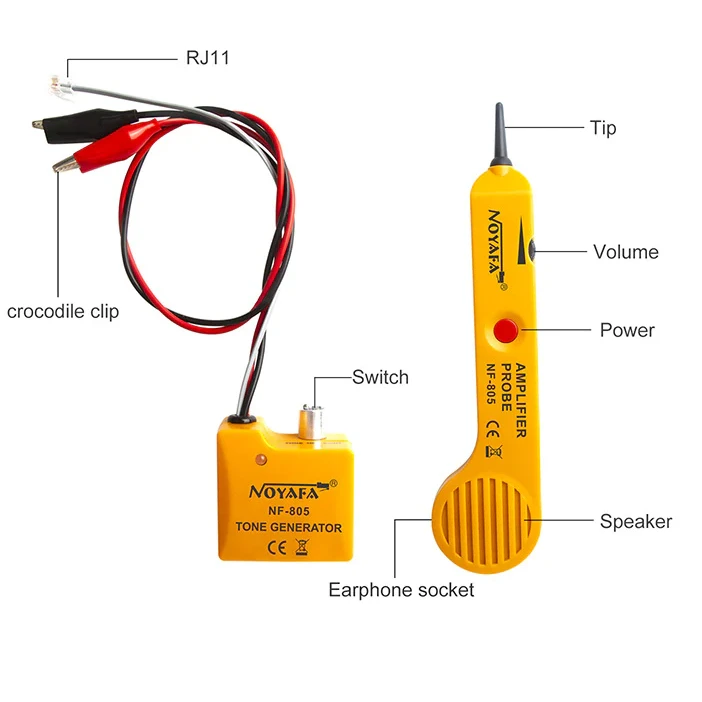 NOYAFA NF-805 Кабельний тестер - Зображення 3