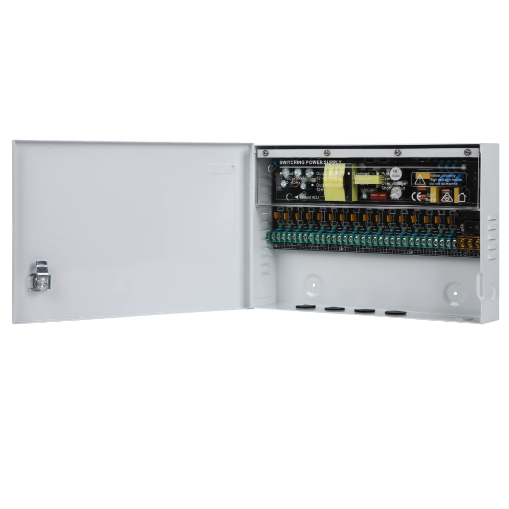 PS-1216/16CH(M) 12V/16A 16 каналів Блок живлення - Зображення 2
