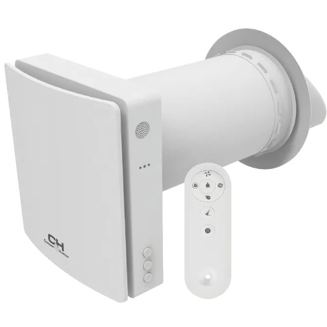 Cooper&Hunter Easy Vent 60м3/г Wi-Fi датчик СО2 Wi-Fi Рекуператор - Зображення 4