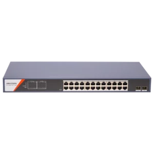 Hikvision DS-3E1526P-SI-24P2F Комутатор 24 порти керований