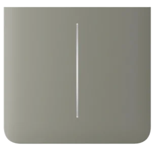 Ajax SideButton (2-gang) vertical olive Кнопка