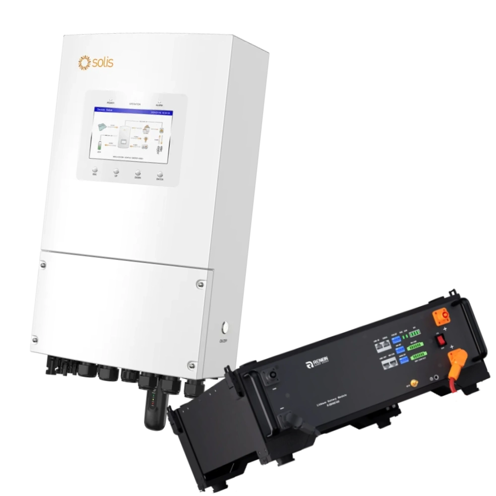 Solis S6-EH1P6K-L-PLUS + Renon EBrick 51.2V 100AH Комплект