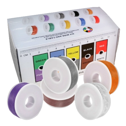AWG 18 18AWG 0,75 600В 5.5м Кабель силіконовий луджений