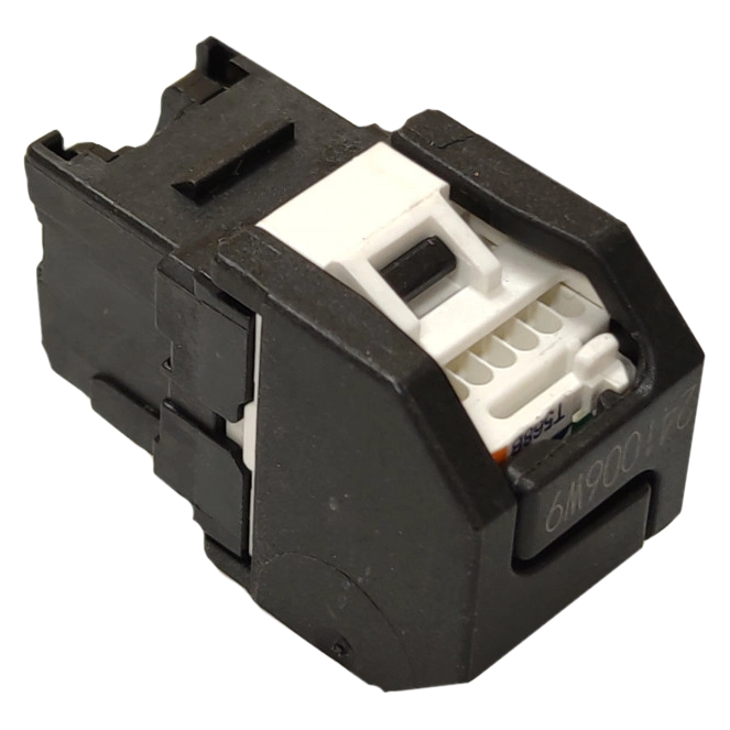 Corning Модуль Keystone UTP RJ45 кат. 6, чорний - Зображення 4