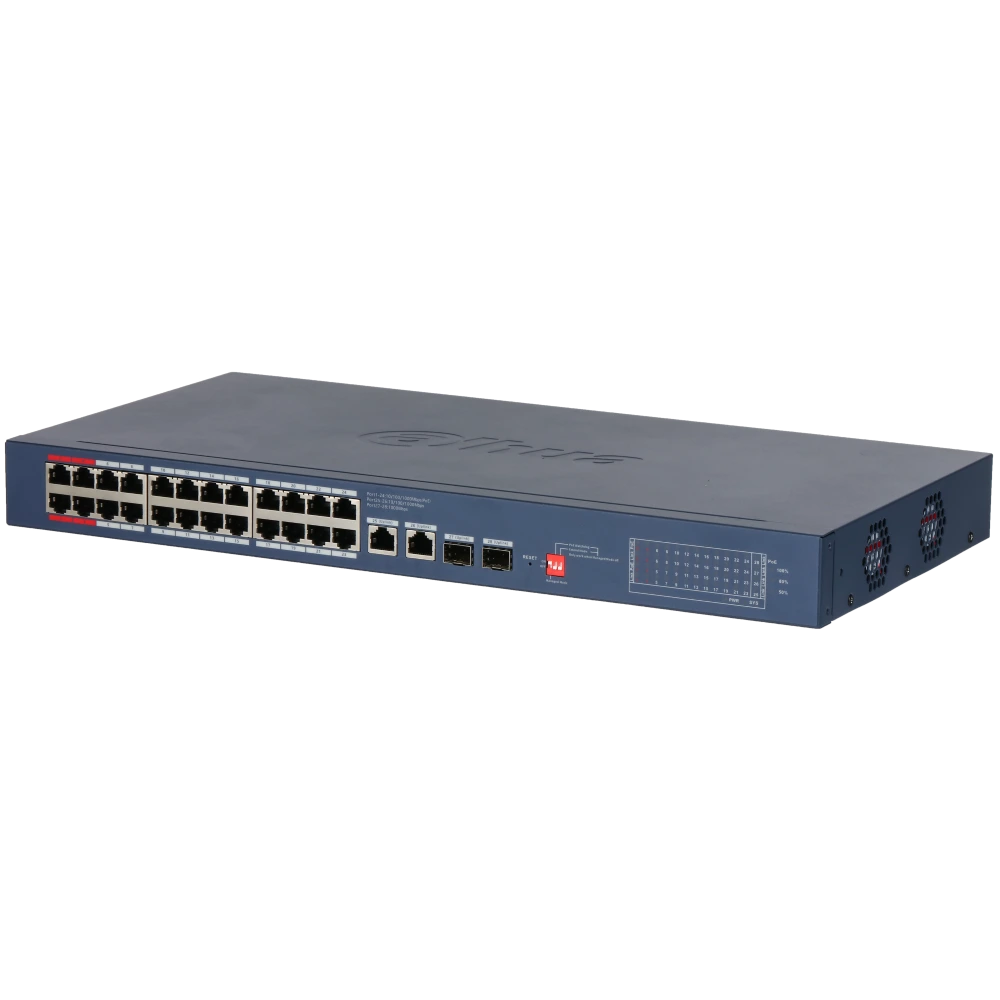 Dahua DH-CS4228-24GT-375 PoE Комутатор 26 портів керований