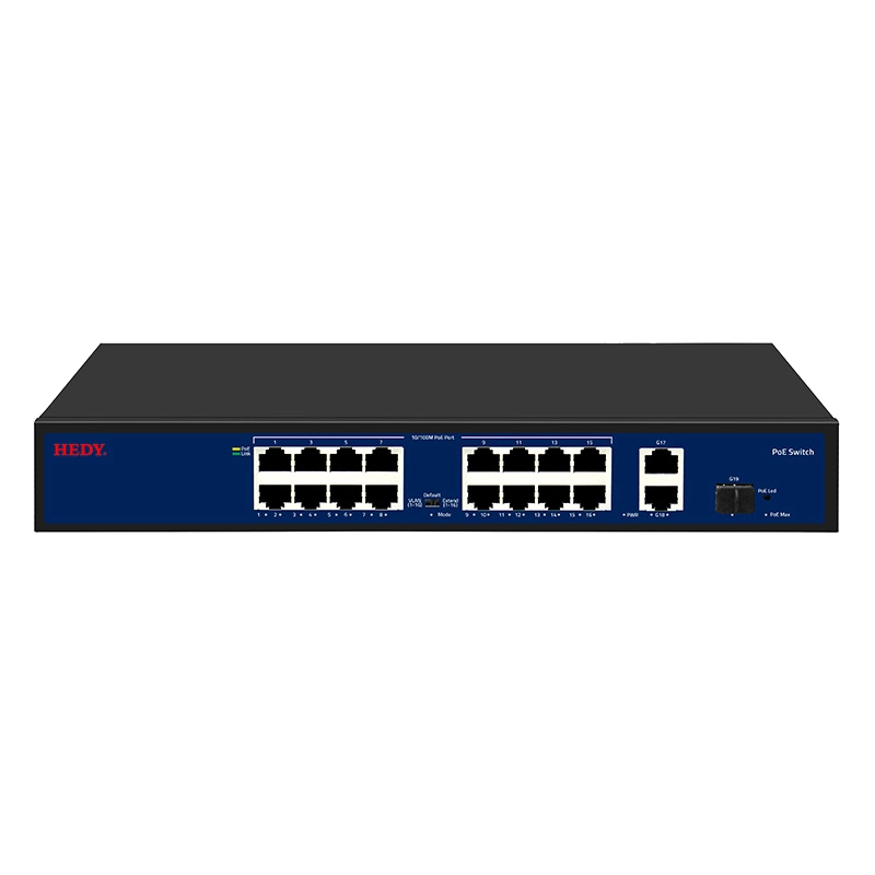 Hedy HN16H2G1S-200-V1 16+2+1SFP Комутатор 19 портів некерований