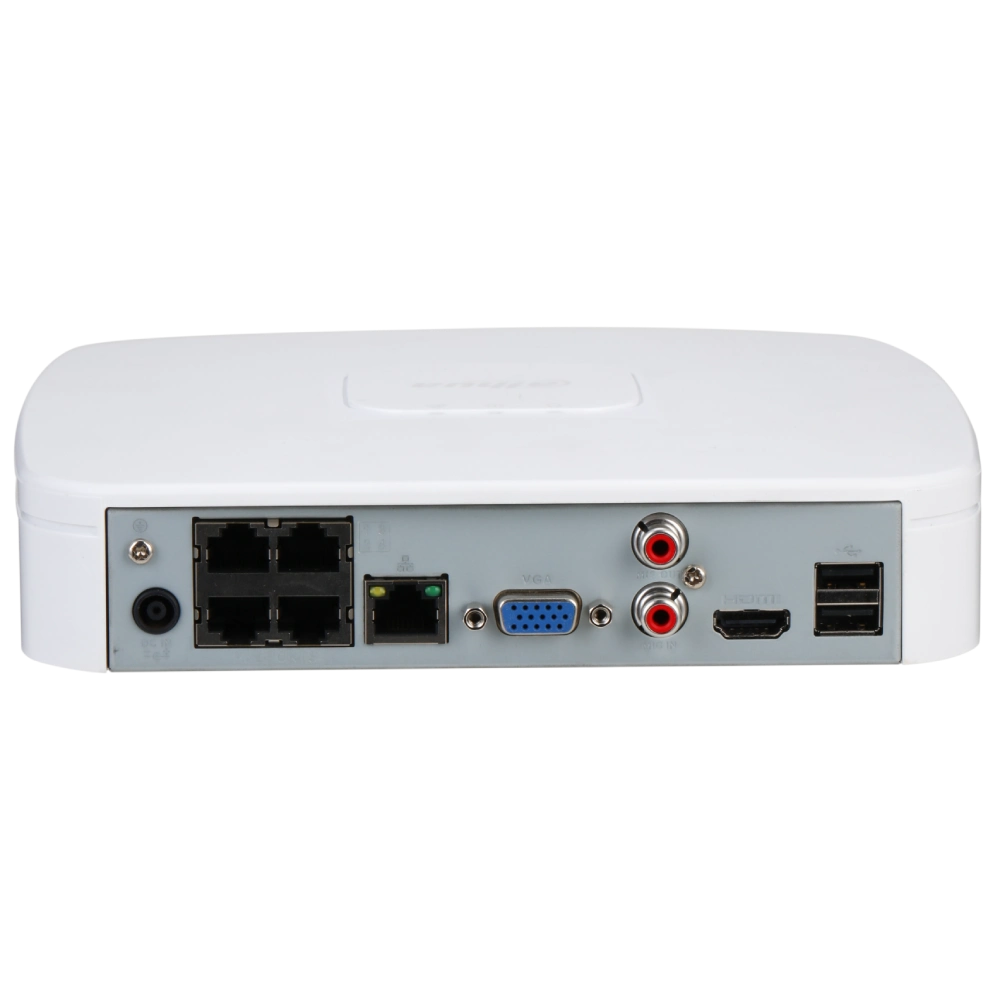 Dahua DHI-NVR2104-4KS3 4PoE 1HDD Lite Відеореєстратор - Зображення 3