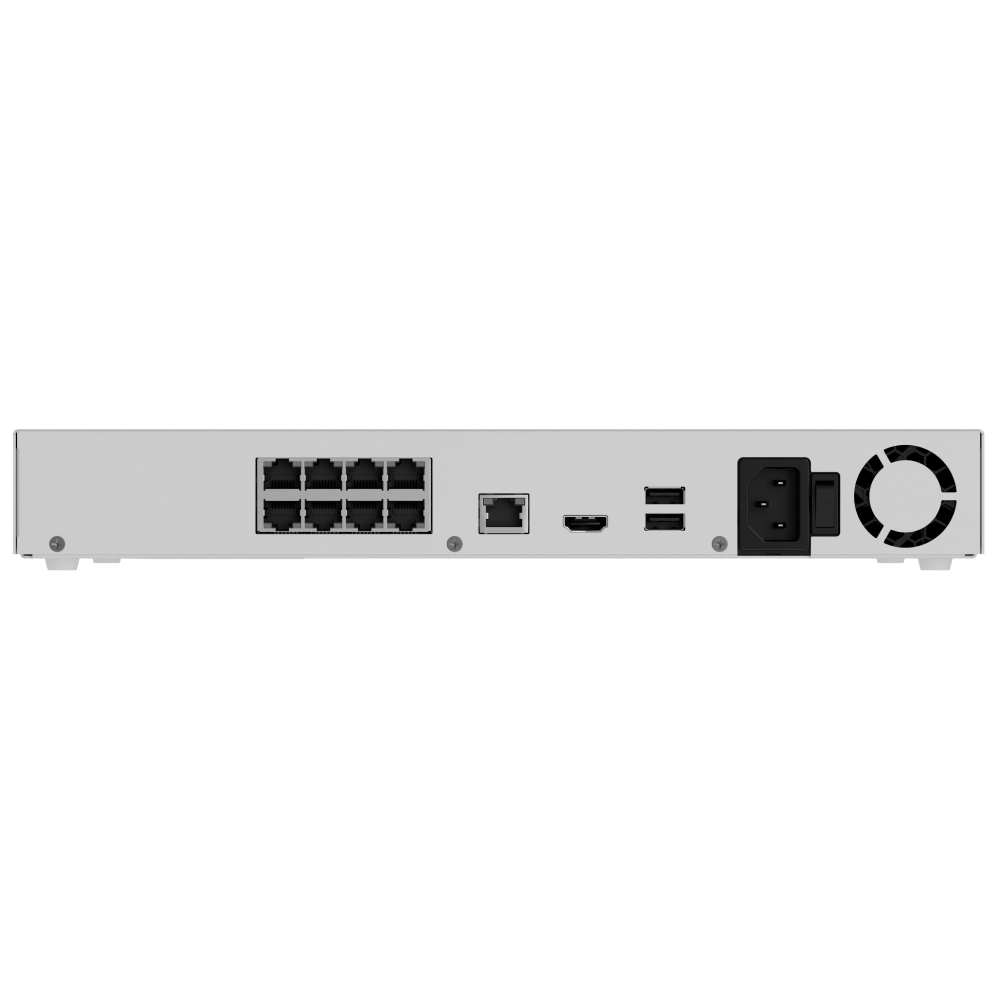 Ajax Superior NVR H2DAI8PAC (16ch) white 24ТБ PoE AI Відеореєстратор - Зображення 4