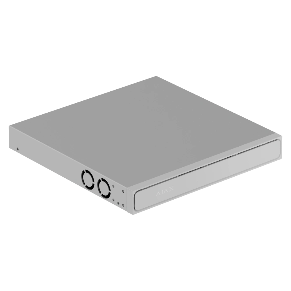Ajax NVR H2D16PAC (16ch) white HDMI 4K 16Тб PoE Відеореєстратор - Зображення 3