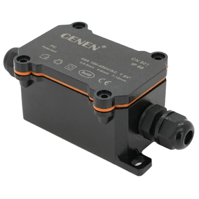 CN801-2 PG7 (3-6.5mm) 1-4 контакти IP68 Водонепроникна коробка - Зображення 2