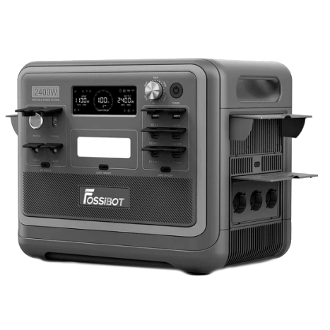 FOSSiBOT F2400 2200W/2048Wh MPPT 500W LiFePO₄ Портативний зарядний пристрій - Зображення 3