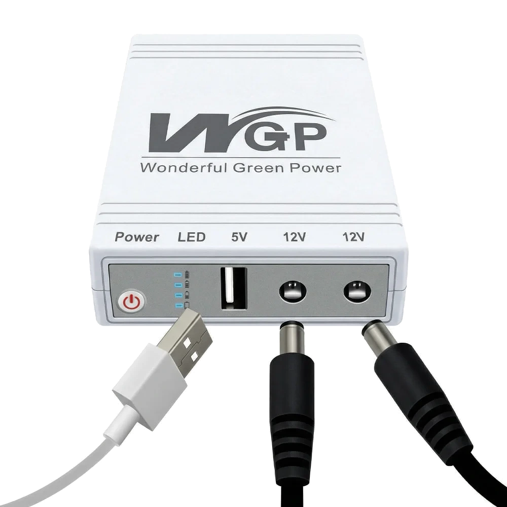 Mini UPS WGP UPS103C 20000mAh 5V/12V/12V Джерело безперебійного живлення - Зображення 5